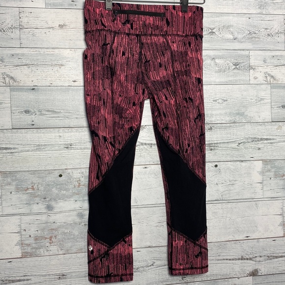 🍋 Lululemon Pace Rival Crop Leggings Size 4 🍋 - Picture 9 of 12
